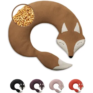 Leschi Bio-Körnerkissen Fuchs, Noah" in Hellbraun - (L)50 x (B)4 x (H)10 cm | Gr.: onesize