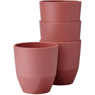 Mepal Silueta Becher 0,2 l Vivid Mauve 4 St.