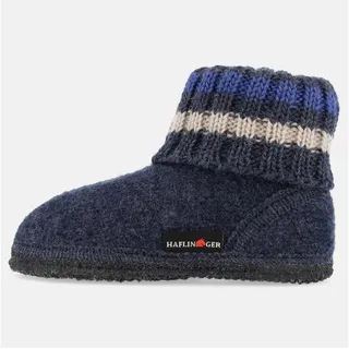 HAFLINGER Hüttenschuhe Blau 35