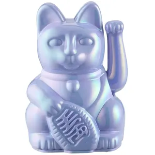 DONKEY Winkekatze   , blau , Kunststoff , Maße (cm): B: 6,5 H: 10 T: 5.0