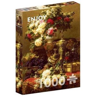 ENJOY-1221 - Jean-Baptiste Robie: Blumen und Früchte, Puzzle, 1000 Teile