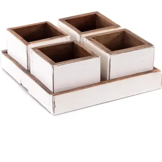 DESIGN DELIGHTS Aufbewahrungskisten Holz 24x9 cm