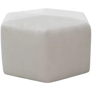 Xlmoebel Hocker Samt-Sitzhocker in elegantem Design für gemütliche Akzente (1 St., Pouf), Hergestellt in Europa weiß