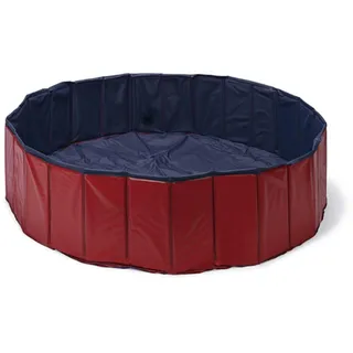 Karlie Doggy Pool Hundepool 120 cm Blau/Rot