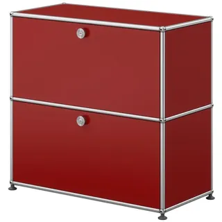 USM Haller Sideboard mit 2 Klapptüren Rubinrot