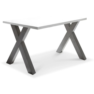 Mäusbacher Schreibtisch Mister Office Holz Grau Graphit