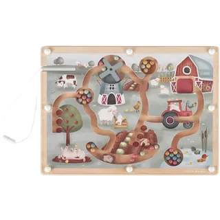 Little Dutch Magnet-Spiel Labyrinth Bauernhof (7164)
