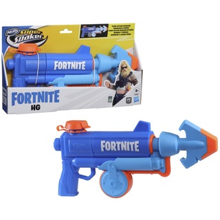 Super Soaker 5010993898794 Nerf Fortnite HG Water Blaster, Pump-Action Soakage, Outdoor Summer Games for Teens, Adults, Multi