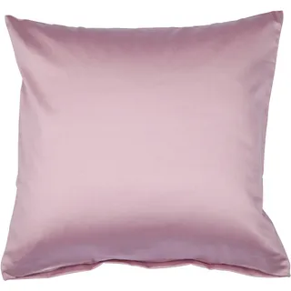 JANINE Kissenbezug Colors Mako Satin 50 x 50 cm Rosa