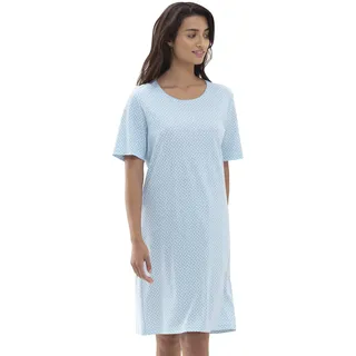 Mey Nachtwäsche Serie Emelie Damen Nachthemden Dream Blue XS(36)