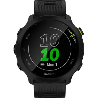 Garmin Forerunner 55 mit Silikon-Wechselarmband schwarz