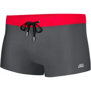 Aqua Speed Herren Badehose + gratis eBook | Schwimmhose | Kastenbadehose | Badebekleidung Männer | Swimwear | Gr. S-XXXL | Logan