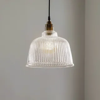 EULUNA Leana 1-flg. 28 cm transparent Glas