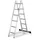 Alu-Vario-Klappleiter 2 x 4 Sprossen (3170104)