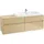 Waschbeckenunterschrank C03000VJ 160 x 55 cm Nordic Oak