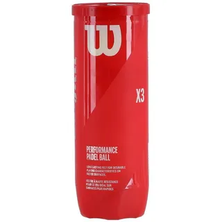 Wilson X3 Padelbälle 3er Gelb