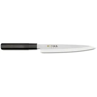 KAI Seki Magoroku Kinju Yanagiba Fischmesser 21 cm Schwarz