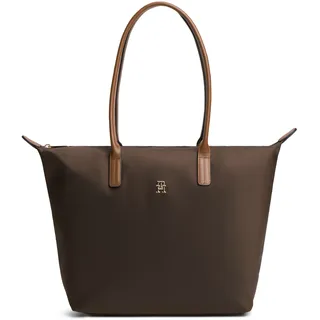 Tommy Hilfiger Popette Tote-Bag Leder Fondant Brown