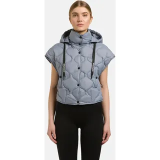 khujo Funktionsweste "Ninga", Damen, Gr. XS (34), grau (misty blau), Obermaterial: 100% Nylon. Innenfutter: 100% Nylon.