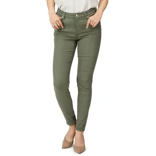 Amazon Essentials Damen Skinny-Jeans, Helles Olivgrün, 36-38