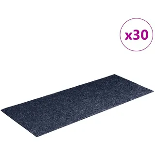vidaXL Stufenmatte 60 x 25 cm Blau/Grau