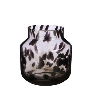 Mica Vase Pantera Glas braun 22,5 x 21 cm