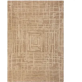 KADIMA DESIGN Teppich Kurzflorteppich 120 x 170 cm Senfgelb