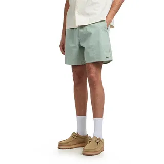 Striped Seersucker Swim Trunks