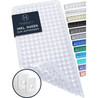 Homerella Badewannenmatte rutschfest Transparent
