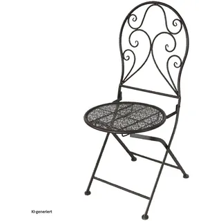 Hti-Living Lani Gartenstuhl 40 x 40 x 92 cm braun 2 St.