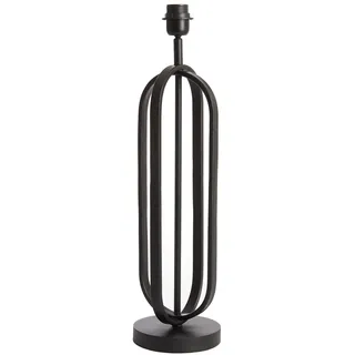 Light & Living ASTER 0 Rund schwarz Metall
