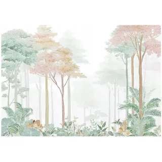 WallArena Fototapete, Wald 300x210cm