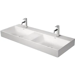 Duravit DuraSquare Doppelwaschtisch 120 x 47 cm weiß 2353120041