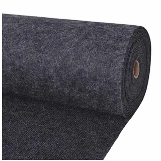 vidaXL Teppich 120 x 200 cm Grau