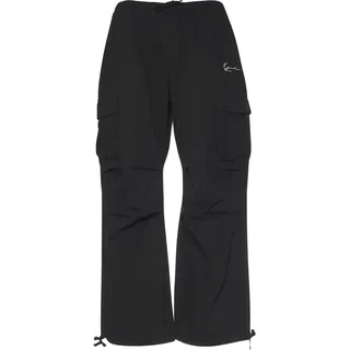 Stoffhose KARL KANI "Karl Kani Herren", Herren, Gr. S, US-Größen, schwarz, 100% Baumwolle, relaxed fit, Hosen Stoffhose