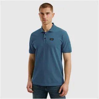 PME LEGEND Poloshirt mit Logostickerei blau XL (54)