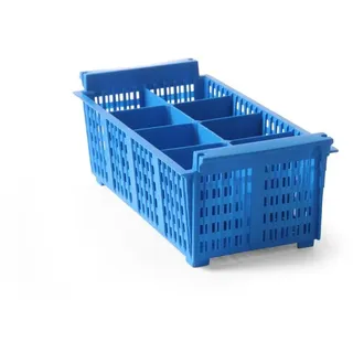 HENDI Küchenutensilienhalter 42,5 x 15 x 20,5 cm Blau
