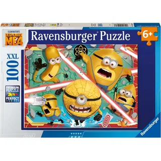 Ravensburger Kinderpuzzle 100 XXL Teile - Minions - Einfach unverbesserliche Zeiten in Sicht