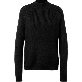Tchibo - Grobstrickpullover mit Stehkragen - Damen - Gr. S - schwarz