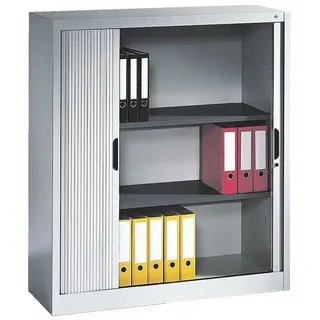 C+P Omnispace Rollladenschrank 100 x 42 x 123 cm grau