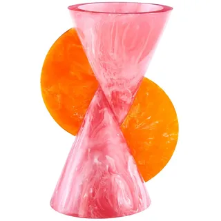 Jonathan Adler Como Kegelvase, Rosa