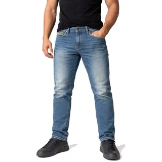 Diesel Tapered-fit-Jeans Diesel Herren Jeans Iakop 0830E blau
