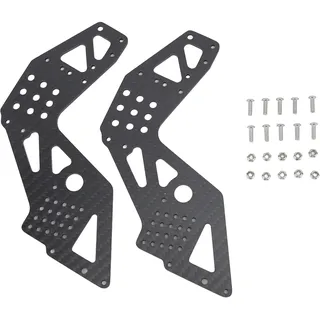 Leichte Seitenverkleidungen Aus Kohlefaser Für Das Chassis Von Losi Lmt 1:8, Robuster Schwarzer Schutz Für 4x4 Offroad-rc-fahrzeuge