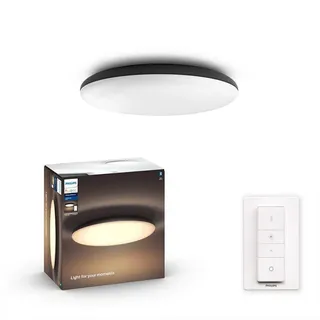 Philips 40967/30/P6 - Hue CHER LED-Dimmleuchte 33,5W/230V mit Fernbedienung - Schwarz