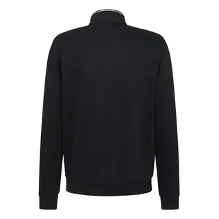 Bugatti Sweatjacke mit sportlichem Stehkragen