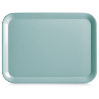 Zeller Present Tablett Serviertablett Kunststoff eckig, Kunststoff, (Stück, 1-tlg., 1 Serviertablett) blau