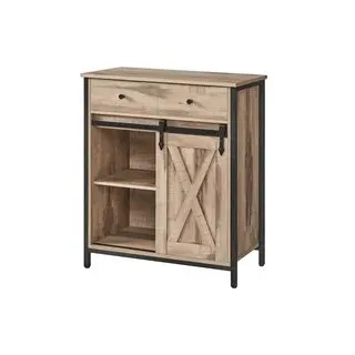Sideboard mit Schiebetür, Aufbewahrungsschrank für Wohnzimmer, freistehender TV-Schrank