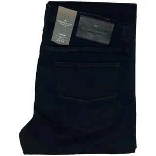 Cross Jeans Damien W 33 L 32 Stretch Hose Black Black Slim Fit  E198-013 1.Wahl