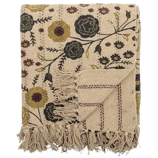 Bloomingville Eydis Plaid 130 x 160 cm Beige