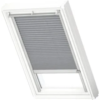 VELUX Plissee Grau 1282, PK06 1282K - 1282K, Farbe Schiene: Standard